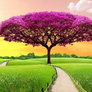 *SALE* 4/$20 Crimson Leaves Diamond Painting Kit Approx‎ 11*16 finished